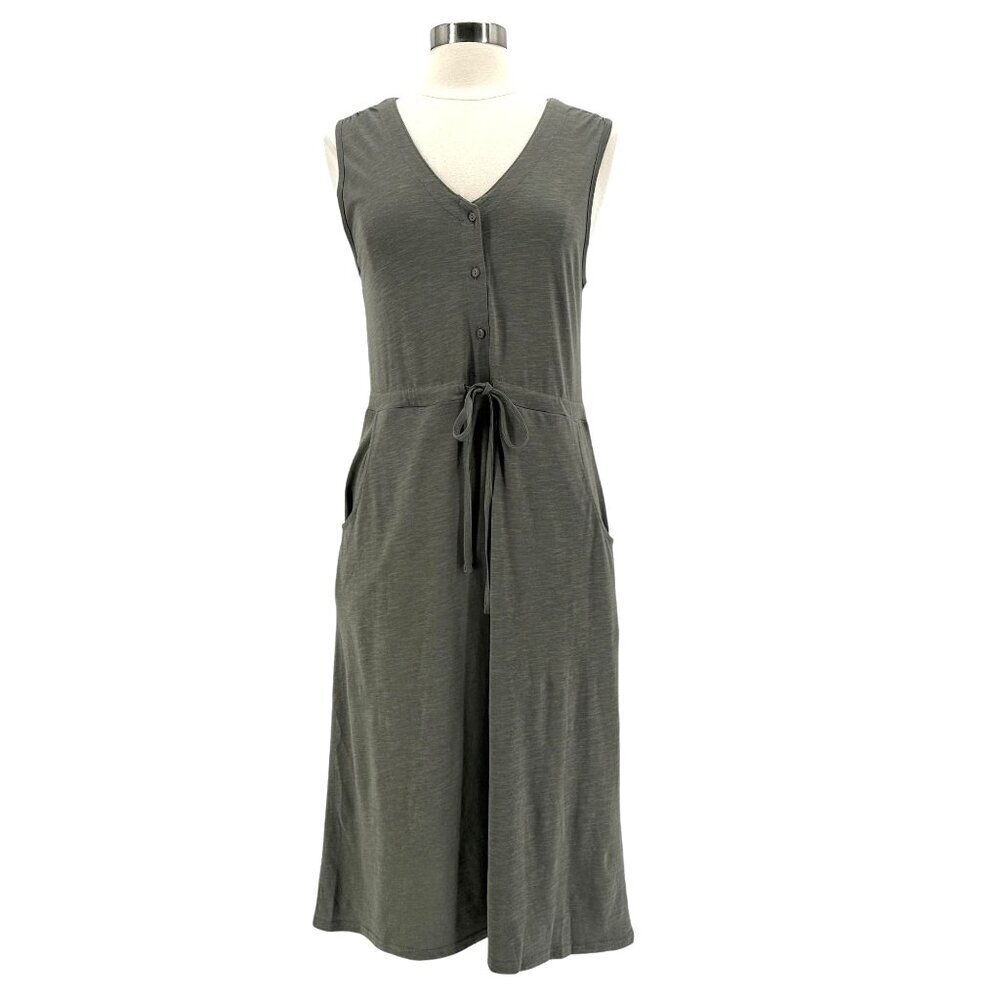 NWT Mountain Warehouse Bahamas Khaki Green Sleeveless Dress Womens 8